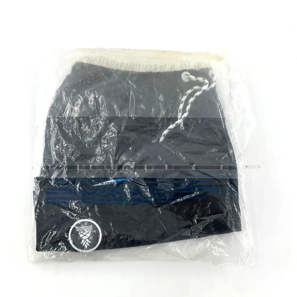 Chubbies Black The Under the Capes Lined Classic Swim Trunk Size S